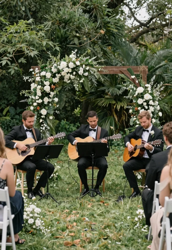 16 Wedding Ceremony Decoration Ideas for Every Wedding Style 16. Live Music and Sound Elements 0