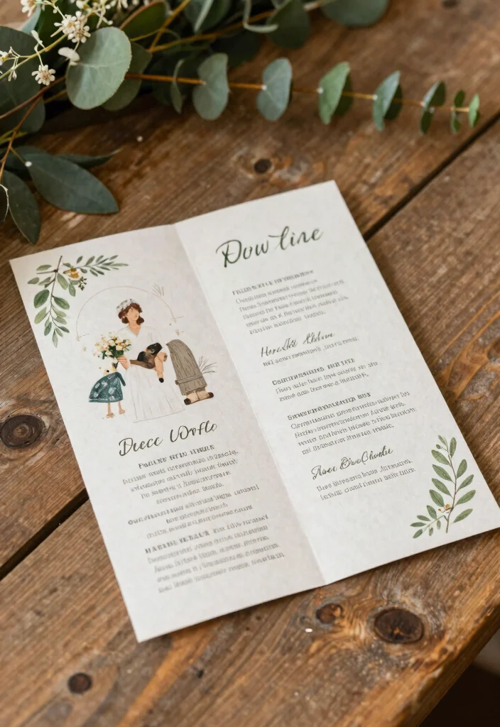 16 Wedding Ceremony Decoration Ideas for Every Wedding Style 9. Eco Conscious Ceremony Programs 0