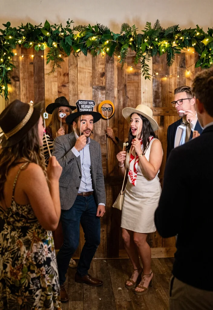 16 Wedding Reception Decoration Ideas Guests Will Truly Remember 15. Creative Photo Booth Decor 0