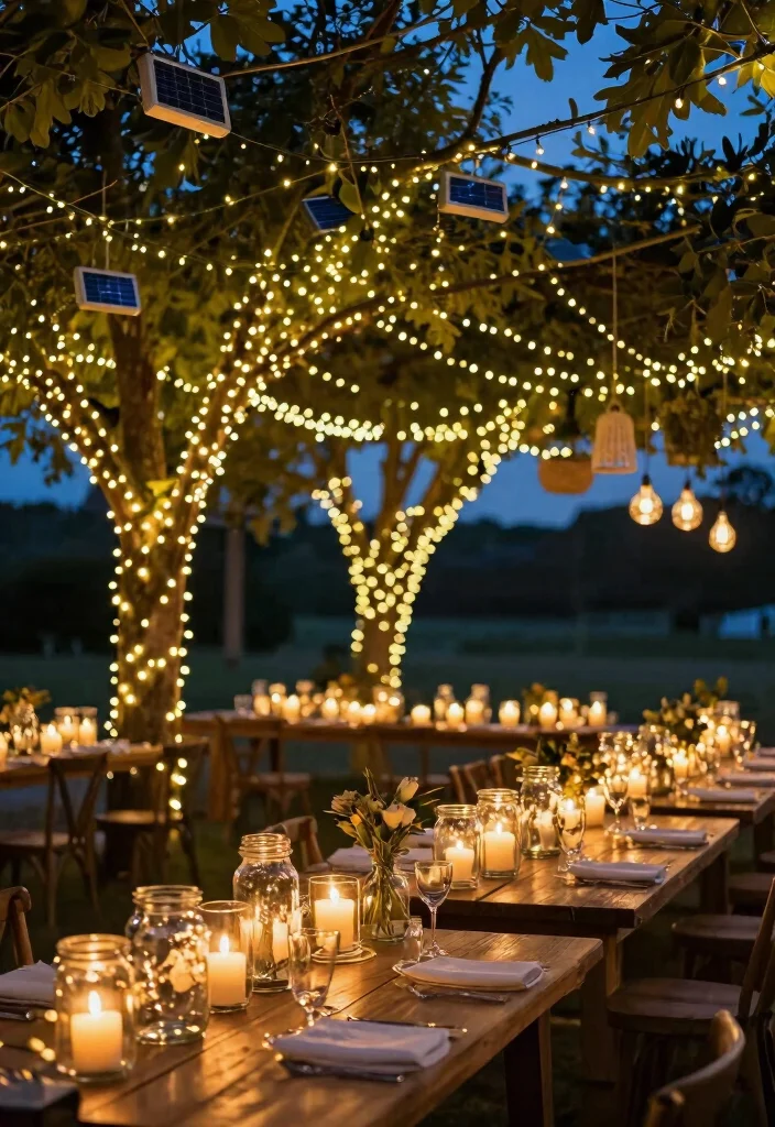 16 Wedding Reception Decoration Ideas Guests Will Truly Remember 2. Eco Friendly Reception Lighting Ideas 0