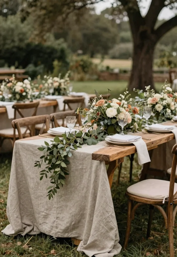 16 Wedding Venue Decoration Ideas That Set the Perfect Mood 15. Earthy Color Palette 0