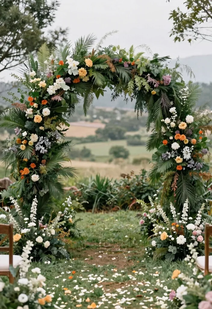 16 Wedding Venue Decoration Ideas That Set the Perfect Mood 5. Natural Archways 0