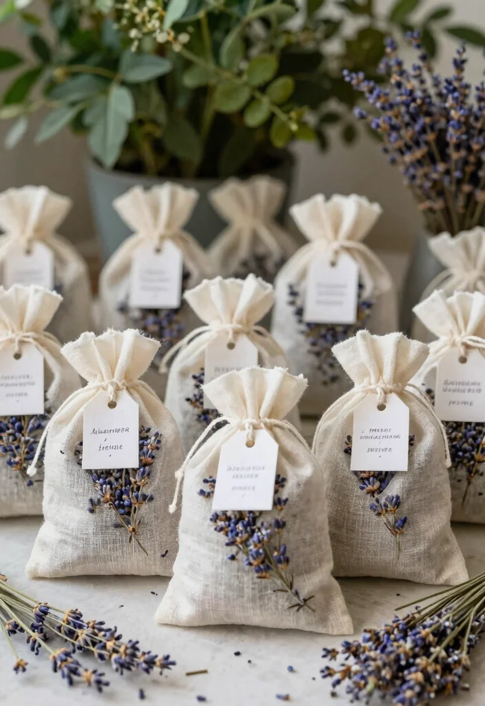 18 Best Wedding Favor Ideas for Every Budget and Wedding Style 14. Scented Sachets 0