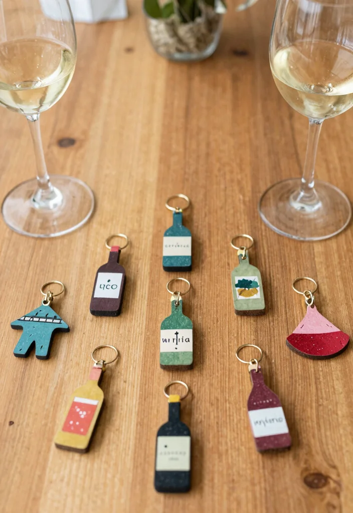 18 Best Wedding Favor Ideas for Every Budget and Wedding Style 17. Eco Friendly Wine Charms 0