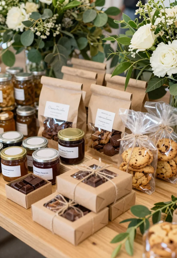 18 Best Wedding Favor Ideas for Every Budget and Wedding Style 4. Edible Treats in Eco friendly Packaging 0