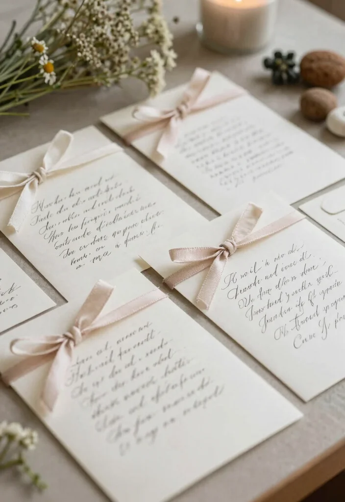 18 Best Wedding Favor Ideas for Every Budget and Wedding Style 5. Handwritten Notes with Well Wishes 0