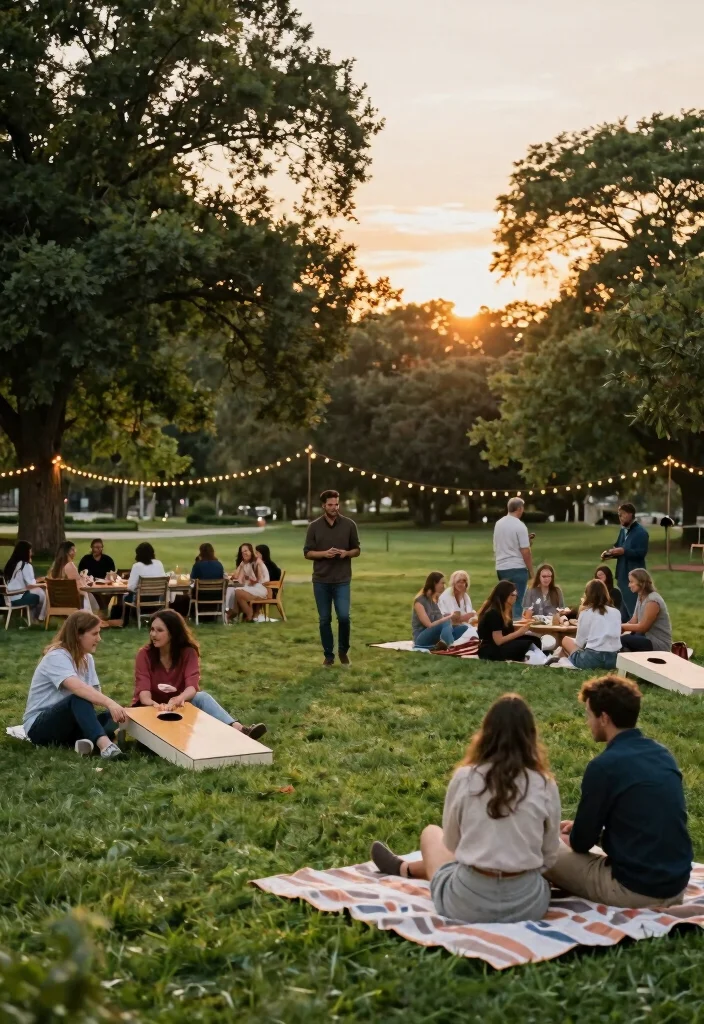 18 Engagement Party Ideas That Feel Fun, Personal, and Easy to Plan 28 18 Engagement Party Ideas That Feel Fun Personal and Easy to Plan 8. An Outdoor Setting 0