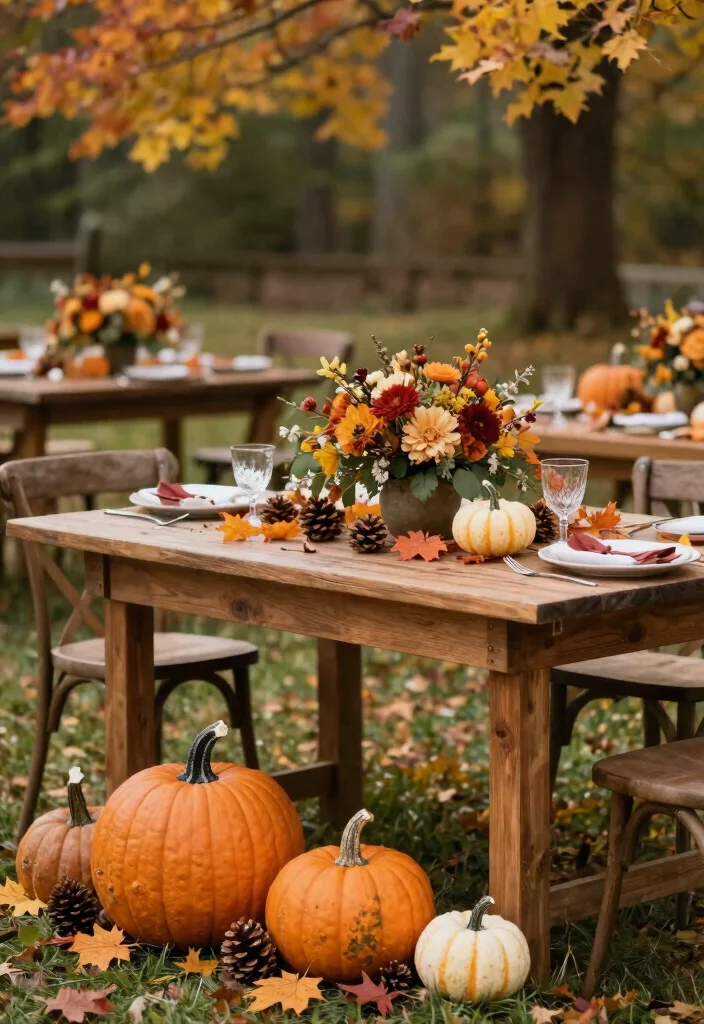 18 Wedding Decoration Ideas on a Budget That Still Look Expensive 10. Seasonal Decor 0