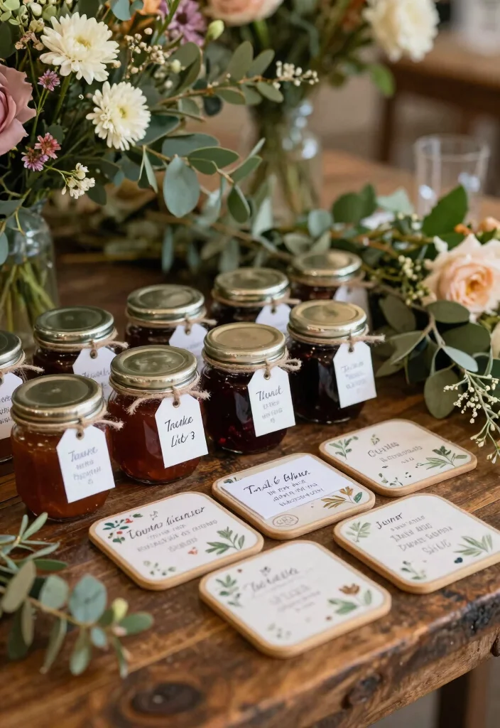 18 Wedding Decoration Ideas on a Budget That Still Look Expensive 7. Personalized Favors 0