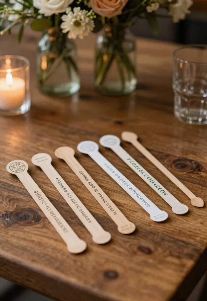 18 Wedding Favor Ideas Guests Will Actually Keep and Use 15. Eco Friendly Drink Stirrers 0