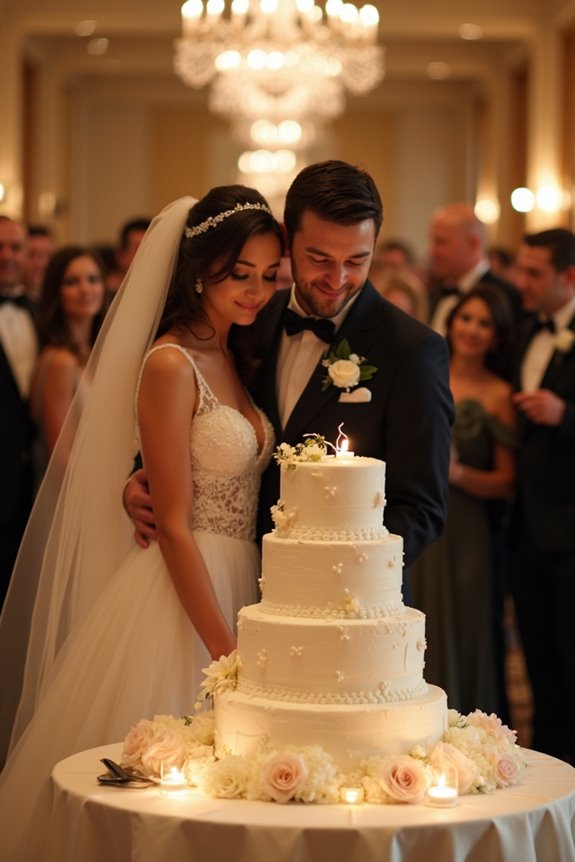 cut cake before or after dinner