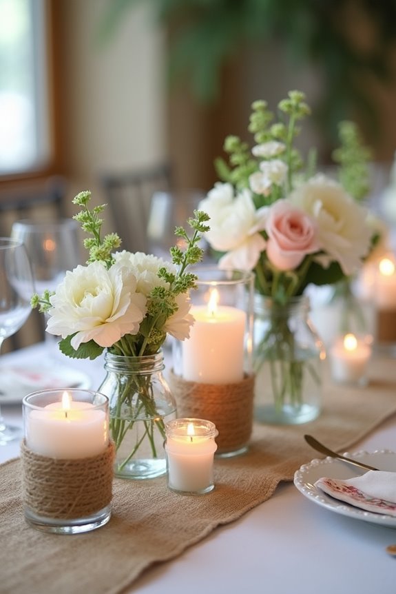 5 DIY Wedding Table Decorations You Can Do Yourself on a Budget 1 dollar tree wedding decor hacks