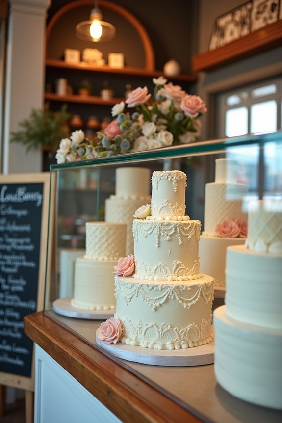local bakeries for wedding cake