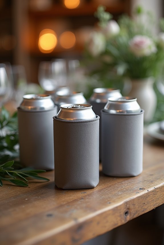 5 Best Can Koozie Wedding Favors Guests Will Actually Keep 1 neoprene premium foam budget