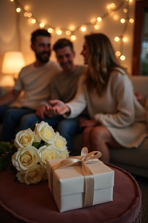small items at party large gifts ahead