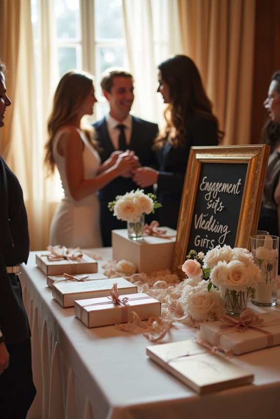 smaller sentimental engagement gifts