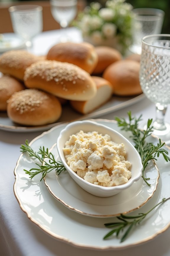 soft breads elevate bridal shower chicken salad