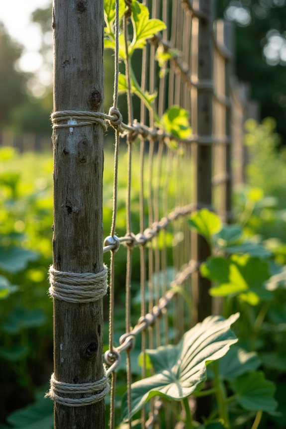 sturdy cucumber trellis options balancing durability rfbmj