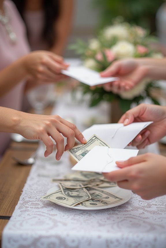 Does the Maid of Honor Pay for the Bridal Shower 8 transparent specific money contributions