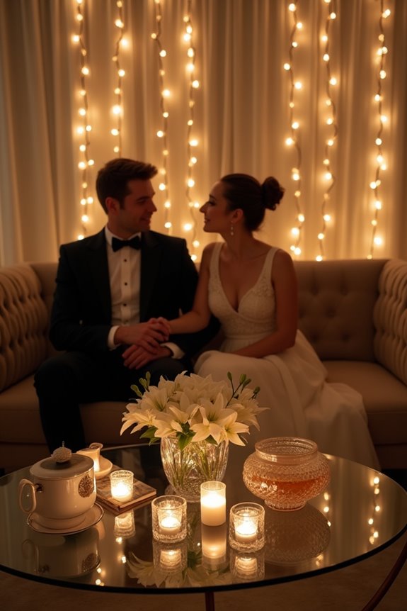 upscale casual engagement celebration match