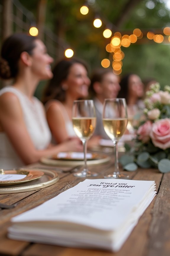 wedding themed questions spark playful debates