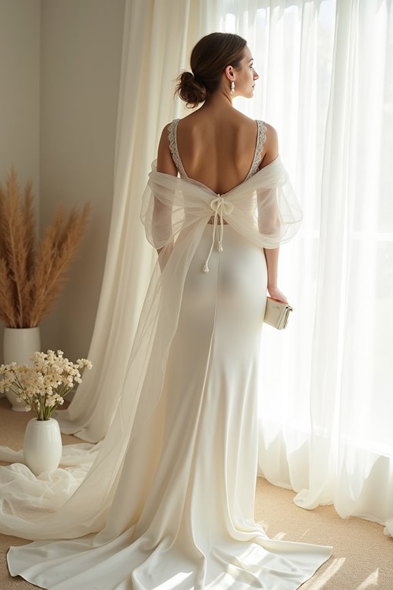 white accessories for bridal showers tasteful restraint
